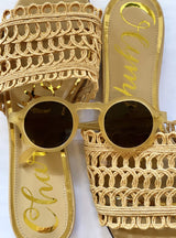 1940 Sunglasses Blonde Yellow